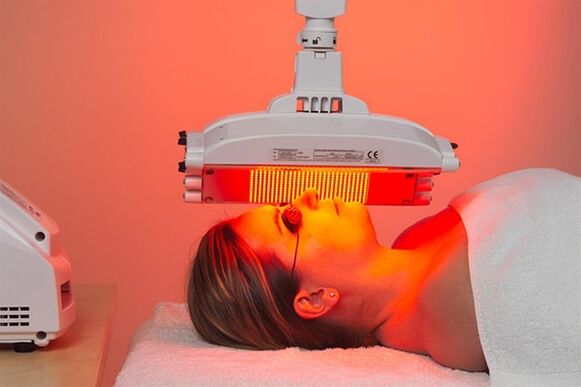 Hardware-Methode der Lichttherapie zur Vorbeugung erster Alterserscheinungen